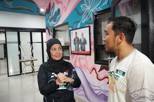Race photo from ISC - Arutmin Borneo Run 
