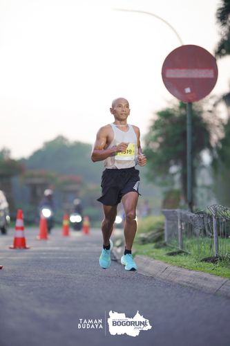 Race photo from Taman Budaya x BOGORUN 2025