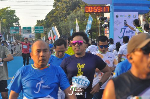 Race photo from Jabar Run 10K 2024