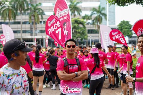 Race photo from Smartfren Run 2025 Vibes