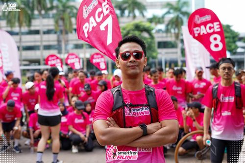 Race photo from Smartfren Run 2025 Vibes