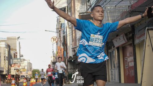 Race photo from Jabar Run 10K 2024