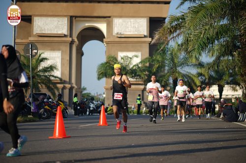 Race photo from Kediri Half Marathon 2024