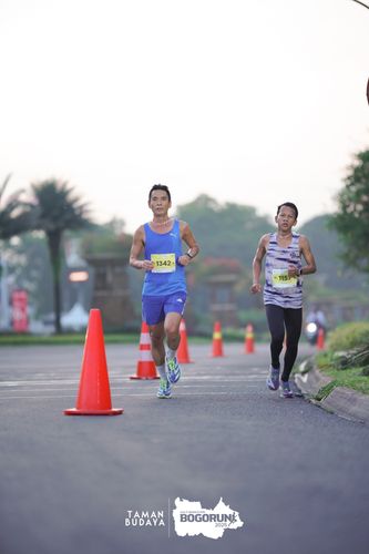Race photo from Taman Budaya x BOGORUN 2025