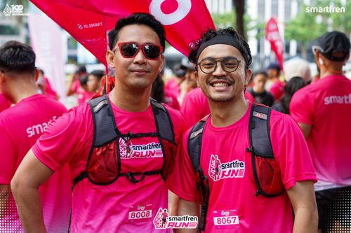 Race photo from Smartfren Run 2025 Vibes