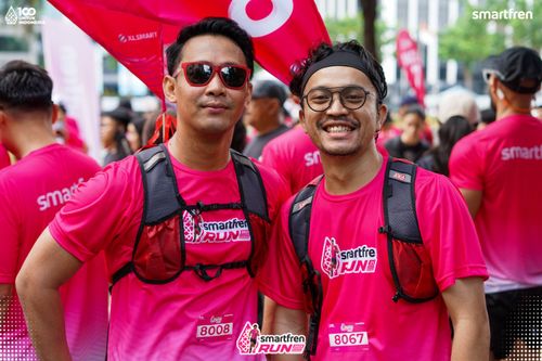 Race photo from Smartfren Run 2025 Vibes