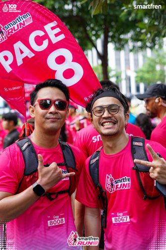 Race photo from Smartfren Run 2025 Vibes