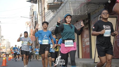 Race photo from Jabar Run 10K 2024