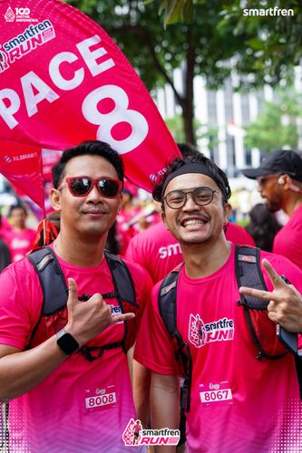 Race photo from Smartfren Run 2025 Vibes