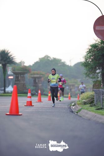 Race photo from Taman Budaya x BOGORUN 2025