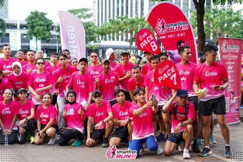 Race photo from Smartfren Run 2025 Vibes