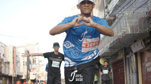 Race photo from Jabar Run 10K 2024