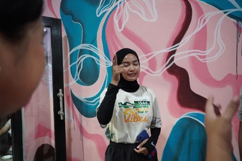 Race photo from ISC - Arutmin Borneo Run 