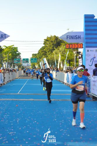 Race photo from Jabar Run 10K 2024