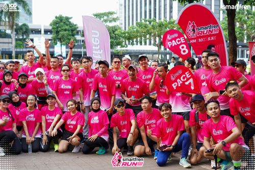 Race photo from Smartfren Run 2025 Vibes
