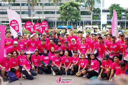Race photo from Smartfren Run 2025 Vibes