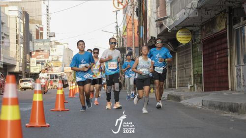 Race photo from Jabar Run 10K 2024