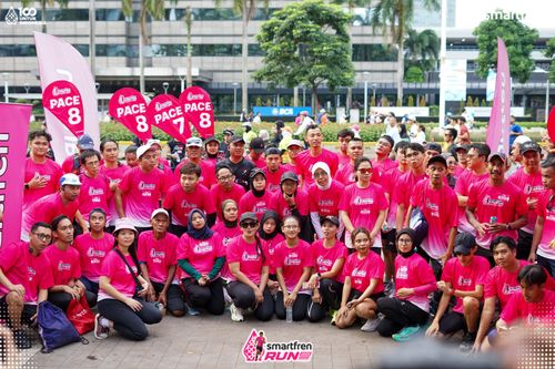 Race photo from Smartfren Run 2025 Vibes