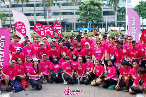Race photo from Smartfren Run 2025 Vibes