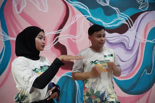 Race photo from ISC - Arutmin Borneo Run 