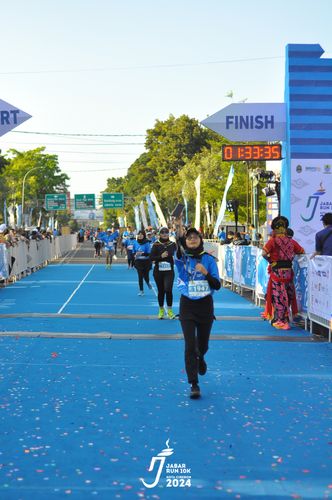 Race photo from Jabar Run 10K 2024