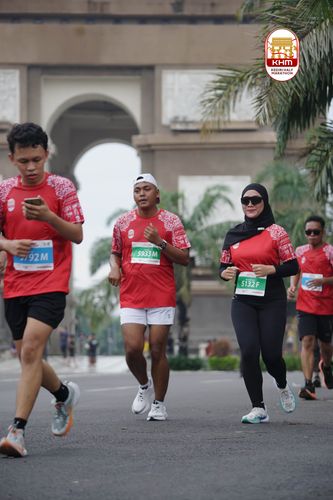 Race photo from Kediri Half Marathon 2025