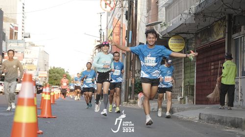 Race photo from Jabar Run 10K 2024