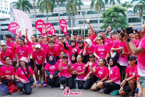 Race photo from Smartfren Run 2025 Vibes