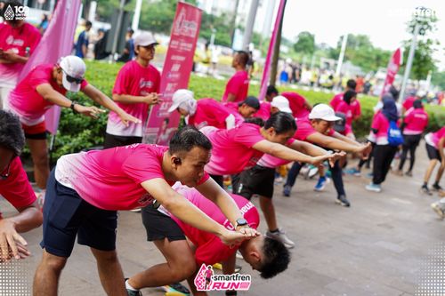 Race photo from Smartfren Run 2025 Vibes