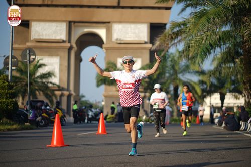 Race photo from Kediri Half Marathon 2024
