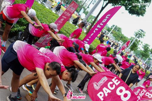 Race photo from Smartfren Run 2025 Vibes