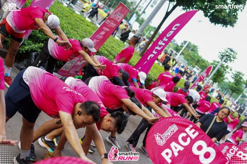 Race photo from Smartfren Run 2025 Vibes