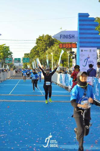 Race photo from Jabar Run 10K 2024