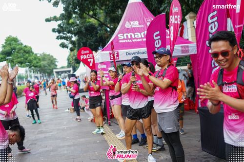 Race photo from Smartfren Run 2025 Vibes