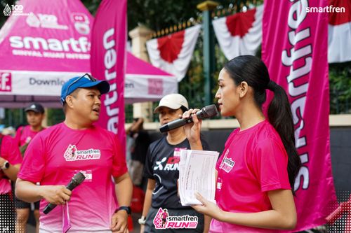 Race photo from Smartfren Run 2025 Vibes