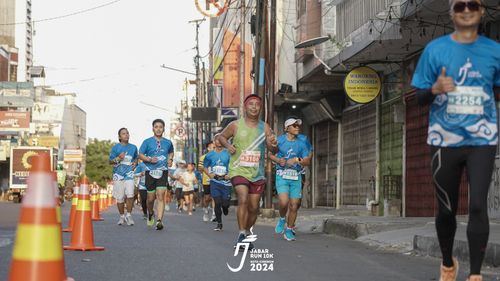 Race photo from Jabar Run 10K 2024