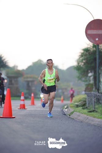 Race photo from Taman Budaya x BOGORUN 2025