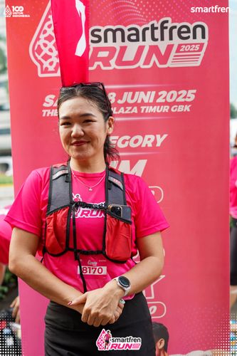 Race photo from Smartfren Run 2025 Vibes