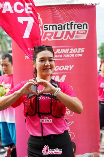 Race photo from Smartfren Run 2025 Vibes