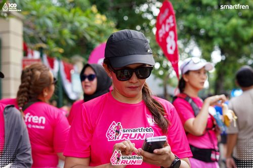 Race photo from Smartfren Run 2025 Vibes