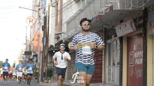 Race photo from Jabar Run 10K 2024