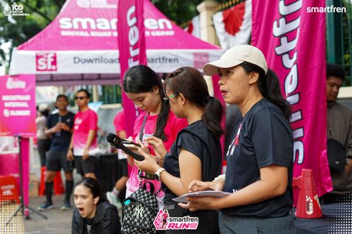 Race photo from Smartfren Run 2025 Vibes
