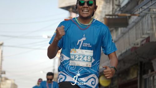 Race photo from Jabar Run 10K 2024