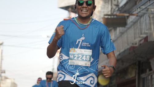 Race photo from Jabar Run 10K 2024