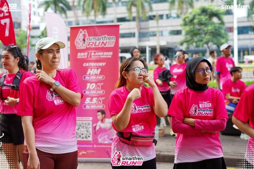 Race photo from Smartfren Run 2025 Vibes