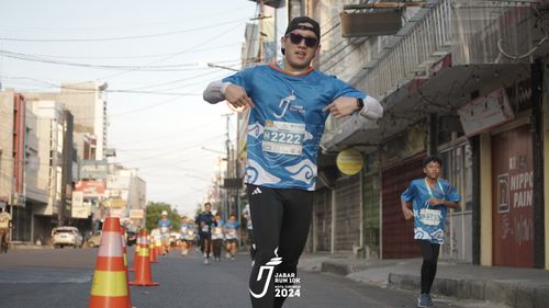 Race photo from Jabar Run 10K 2024