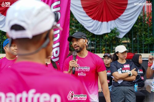Race photo from Smartfren Run 2025 Vibes
