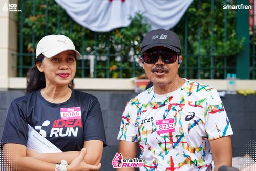Race photo from Smartfren Run 2025 Vibes