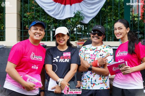 Race photo from Smartfren Run 2025 Vibes
