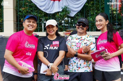 Race photo from Smartfren Run 2025 Vibes